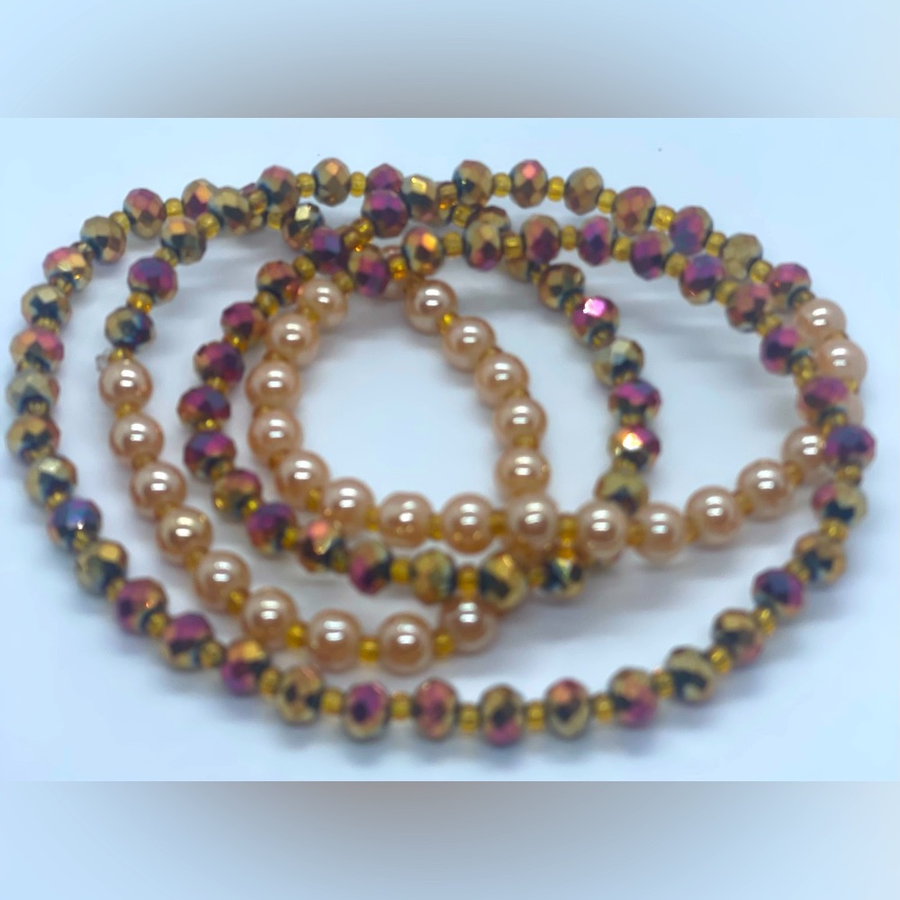 Elastic waist beads